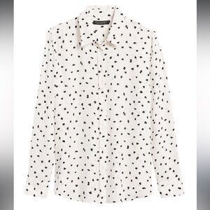 Banana Republic Semi Sheer Button Down